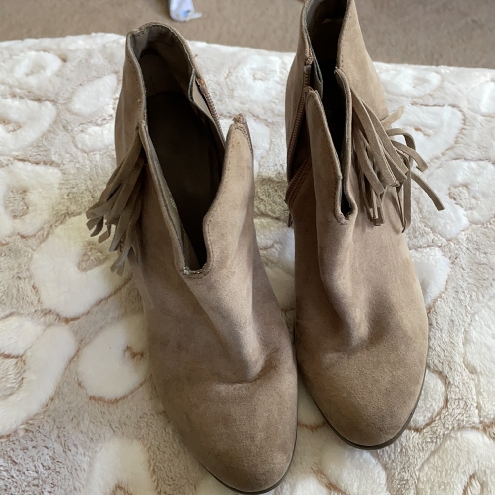 Carlos Fringe Booties - Picture 2 of 4